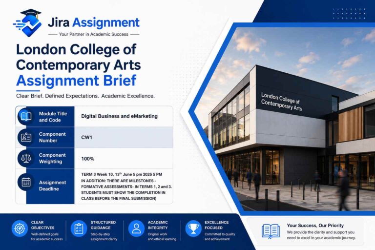 London College of Contemporary Arts Assignment Help
